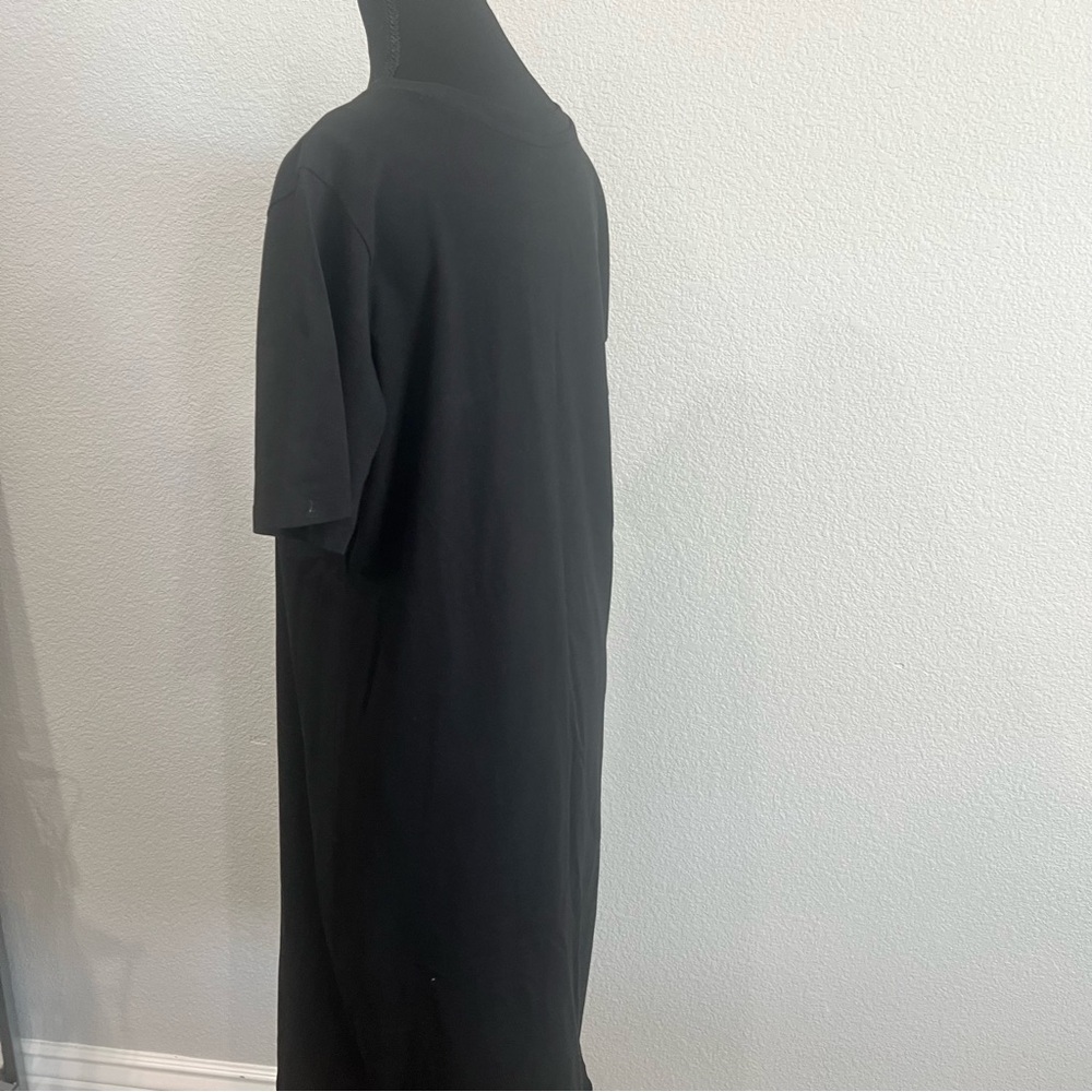 Pendleton Basic Black T Shirt Midi Dress - Picture 4 of 8